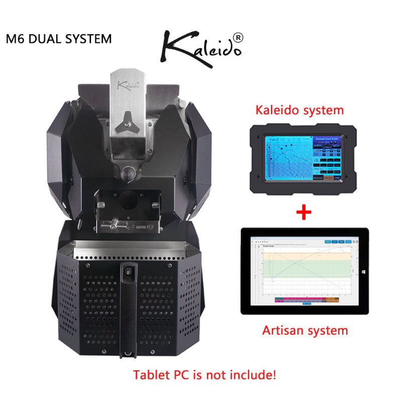 Kaleido M6 Dual System with tablet PC display on a white background