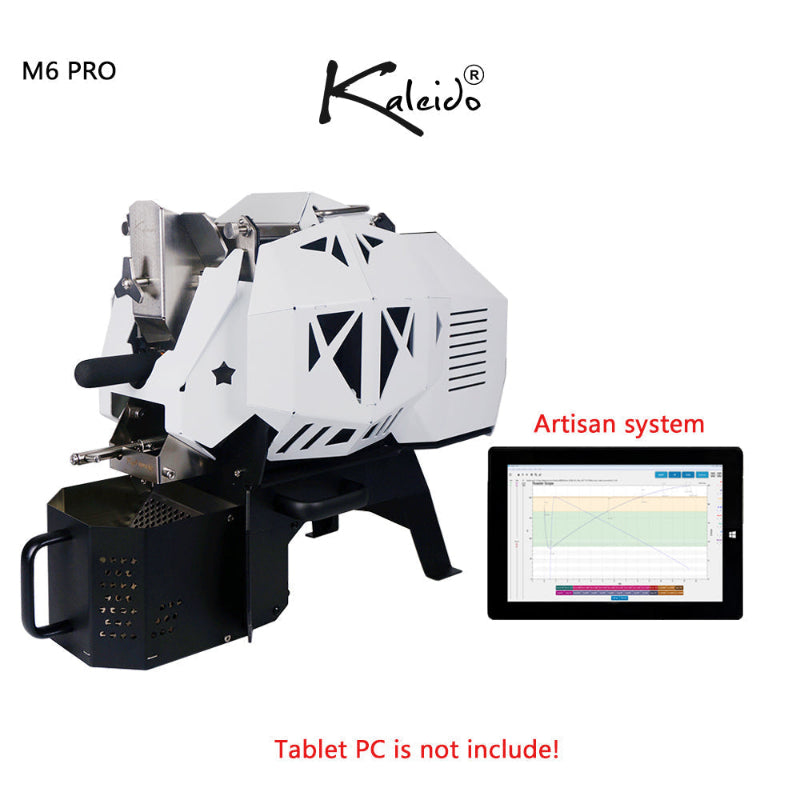 Kaleido M6 Pro machine with tablet PC display on a white background