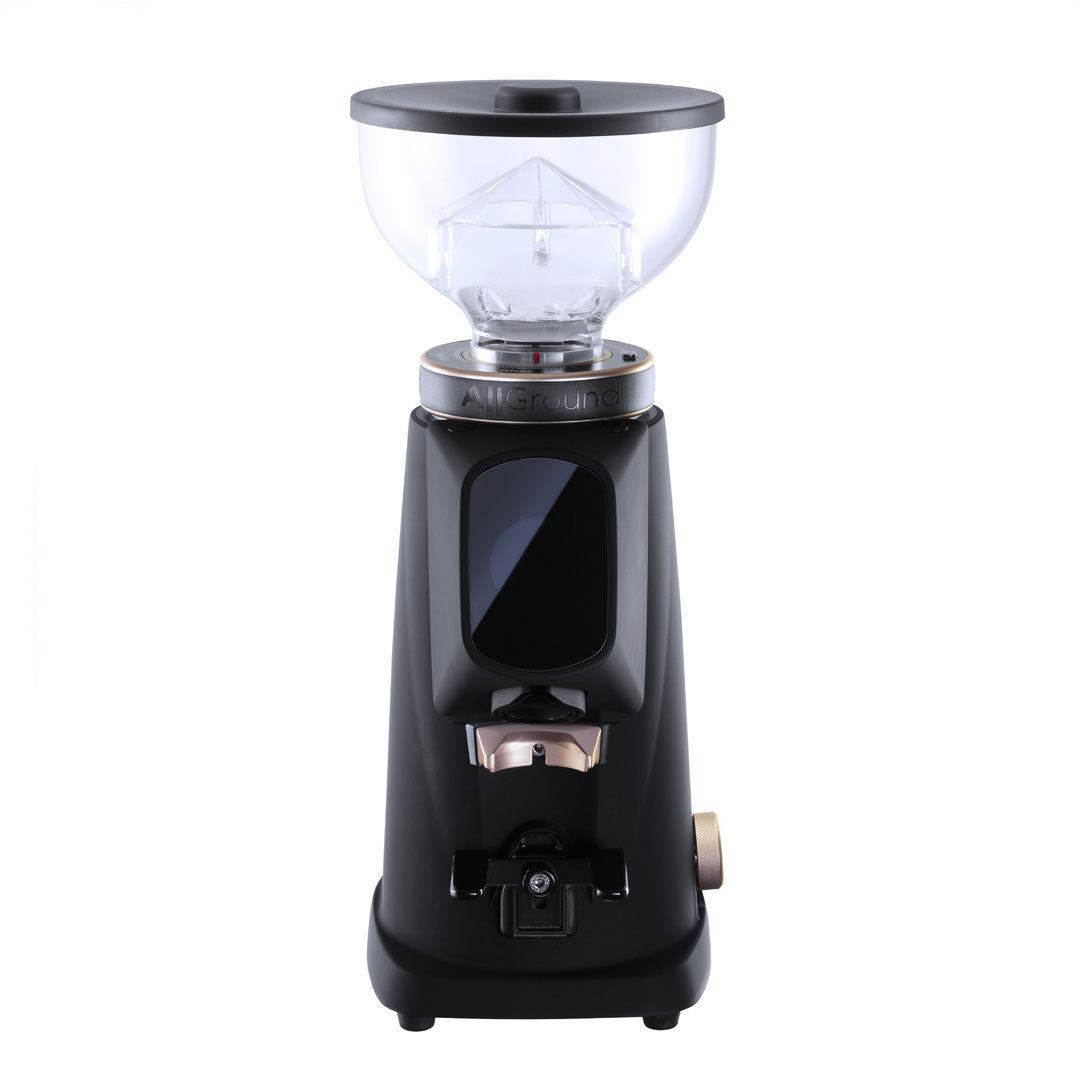 Fiorenzato AllGround Home Coffee Grinder - Black w/ Rose Gold