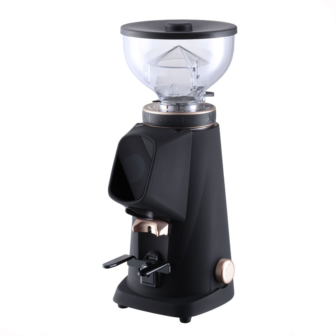 Fiorenzato AllGround Home Coffee Grinder - Black w/ Rose Gold