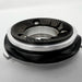 Black and silver mechanical component on a white background