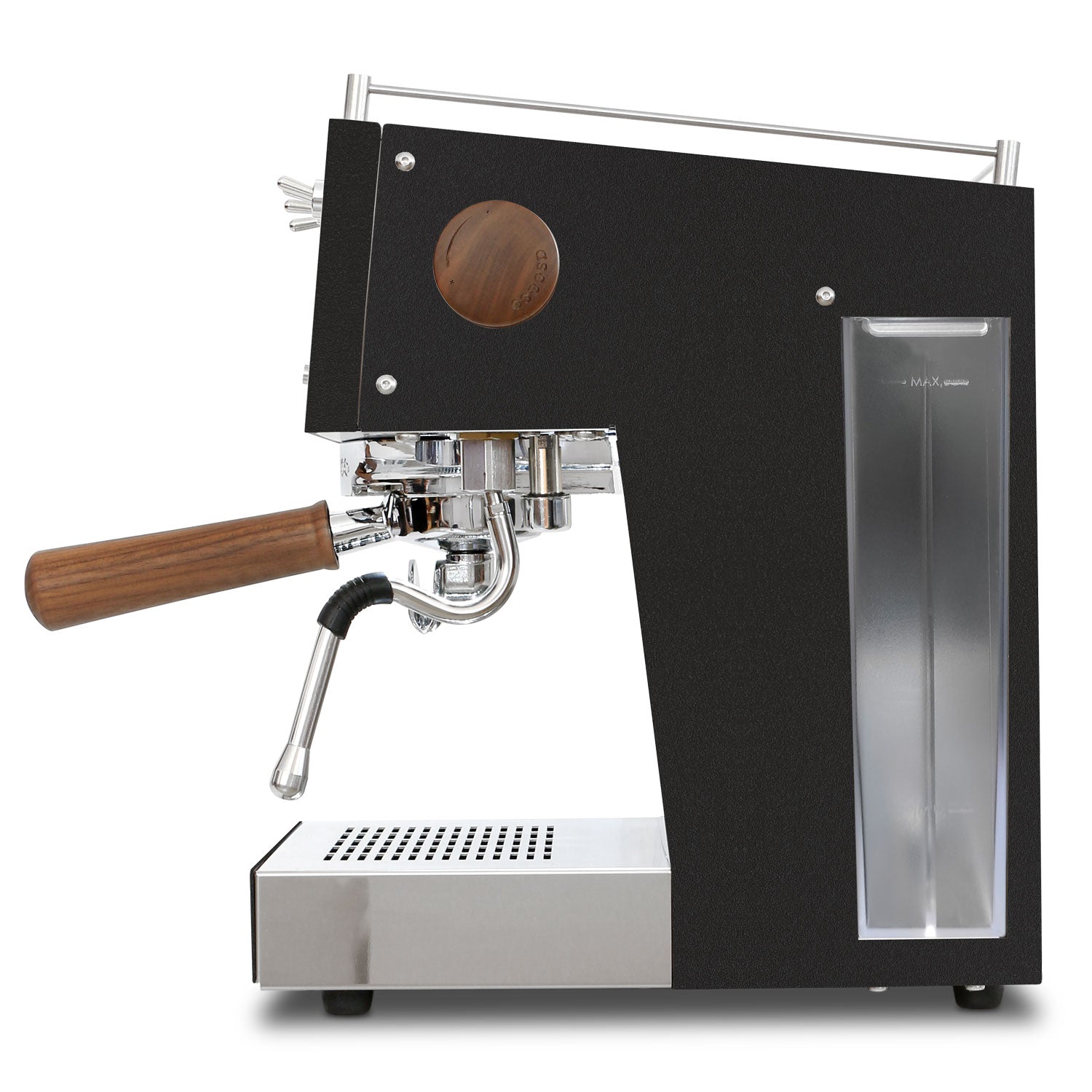 Ascaso Steel DUO PID Espresso Machine – Dual Thermoblock, Programmable, 120V (Black)