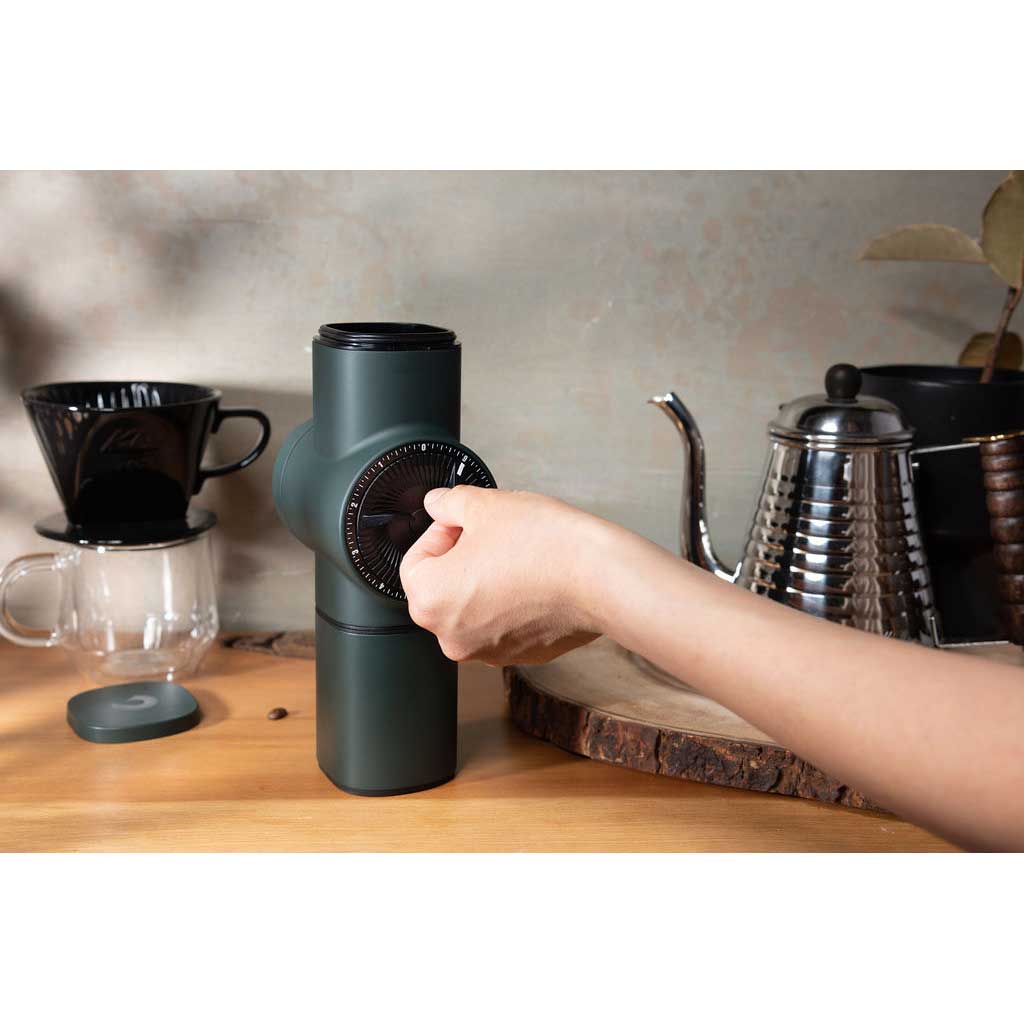 Pietro Pro Brewing Manual Coffee Grinder - Oyster Grey