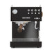 Black Ascaso espresso machine on a white background